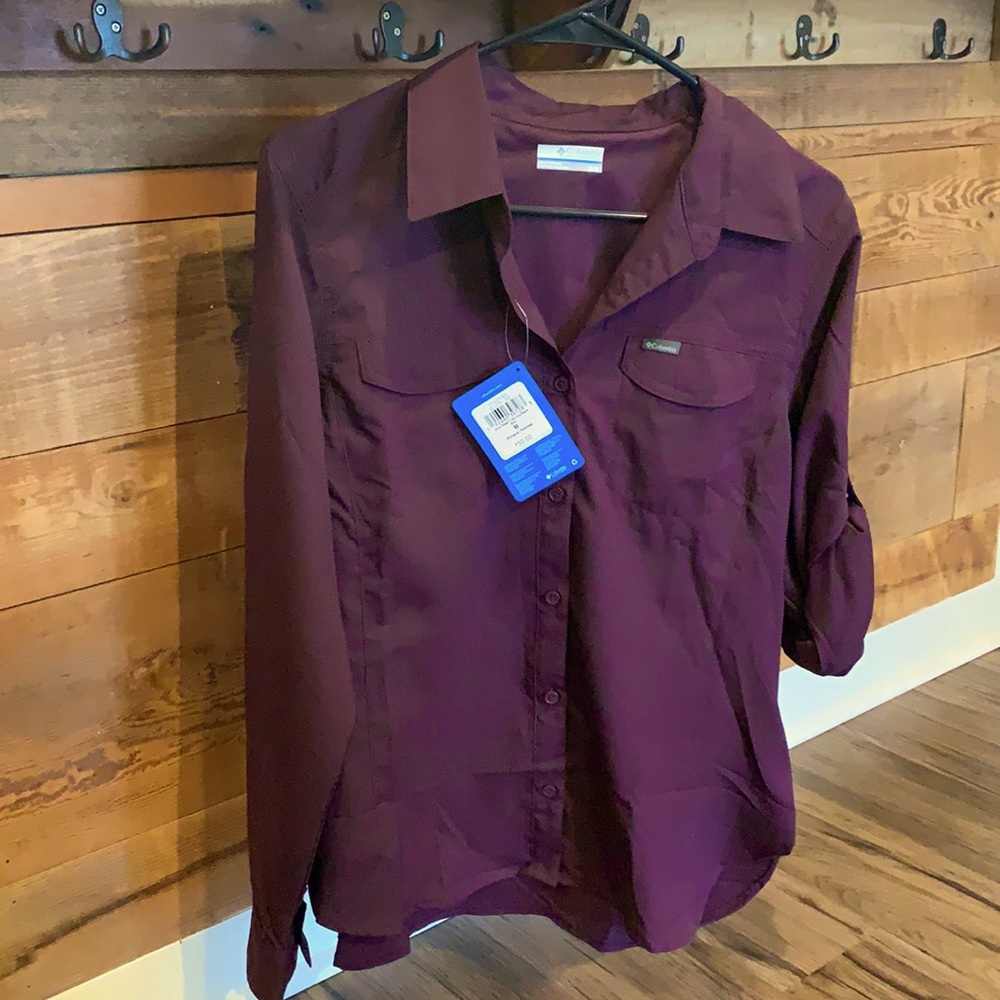NWT Columbia Silver Ridge Light Long Sleeve